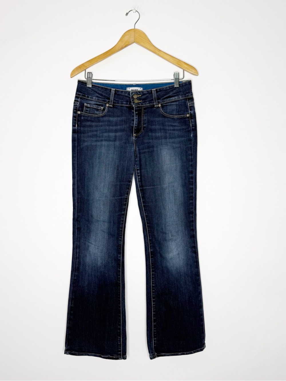 PAIGE Hidden Hills Jeans Women’s Size 29 Dark Wash Bootcut Mid Rise